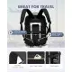Σακίδιο ταξιδιού για γυναίκες 40L Carry on 17,3" WB2029 black/gray