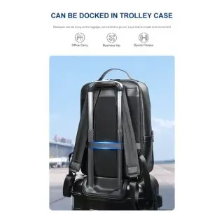 Δερμάτινο Επαγγελματικό Σακίδιο Cardinal 19 L 2302 μαύρο
