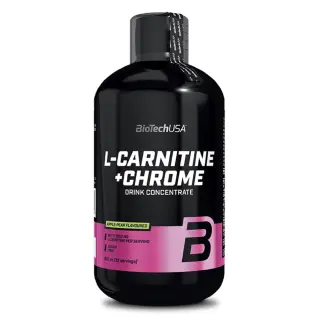 L-Carnitine + Chrome 35000mg 500ml (BIOTECH USA) - Orange