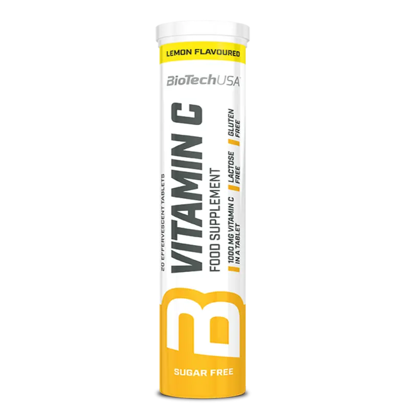 BioTech USA Vitamin C Effervescent 20 Tabs