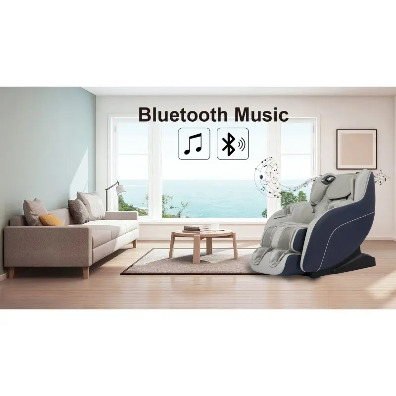 Life Care SL‑A196‑2 i‑Rest Πολυθρόνα Μασάζ (Γκρι/Μπλε) - Σε 12 Άτοκες Δόσεις