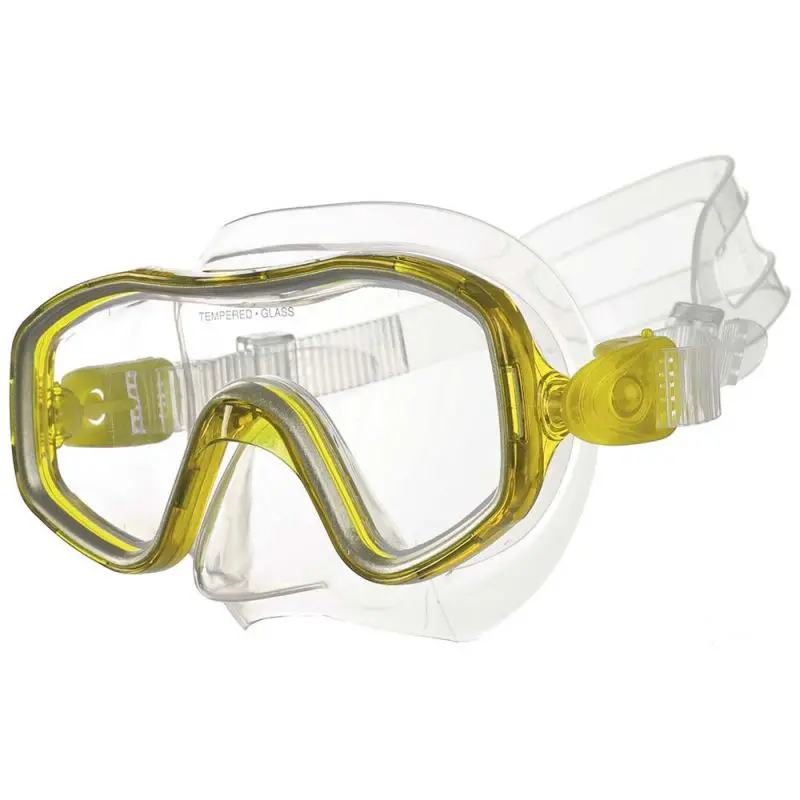 Salvas Sub Μάσκα Θαλάσσης SMILE SILICON YELLOW CA502S1 52114