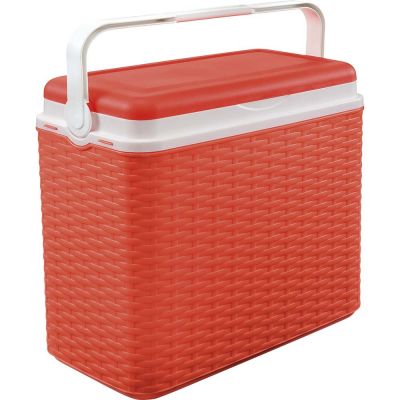 Ισοθερμικό Ψυγείο Κόκκινο Ράτταν 24L 8961