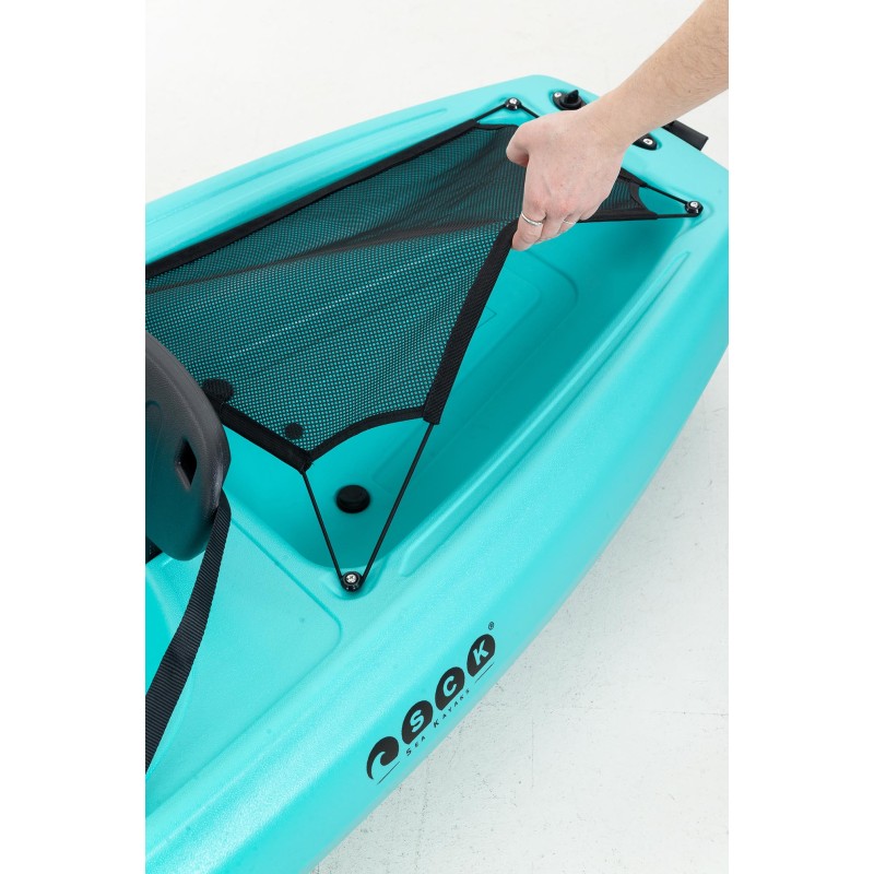 Puffin 262cm μονοθέσιο καγιάκ με 2 ρόδες για ρυμούλκηση SCK Γαλάζιο - 0201-2621 - Σε 12 Άτοκες Δόσεις