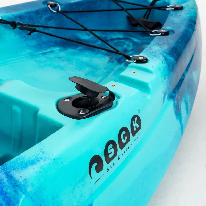 SCK Manatee 270cm μονοθέσιο SOT καγιάκ - Μπλε-Τυρκουάζ - 0201-270111 - Σε 12 Άτοκες Δόσεις