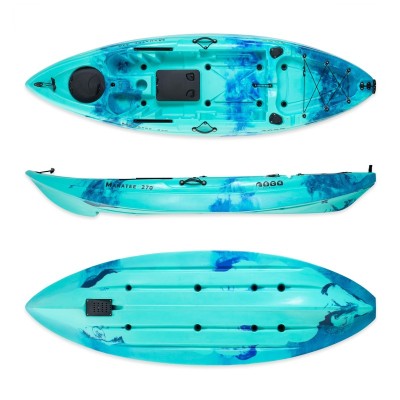 SCK Manatee 270cm μονοθέσιο SOT καγιάκ - Μπλε-Τυρκουάζ - 0201-270111 - Σε 12 Άτοκες Δόσεις