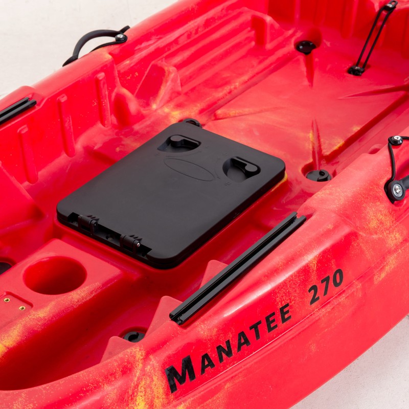 SCK Manatee 270cm μονοθέσιο SOT καγιάκ - Κόκκινο-Κίτρινο - 0201-27054 - Σε 24 Άτοκες Δόσεις