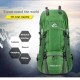 OEM Σακίδιο πεζοπορίας, αδιάβροχο Daypack 60L Camping 0395 πράσινο