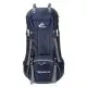 OEM Σακίδιο πεζοπορίας, αδιάβροχο Daypack 60L Camping 0395 σκούρο μπλε
