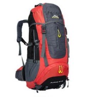 OEM Σακίδιο πλάτης ορειβατικό υπαίθριο αδιάβροχο 0621 65L+5L κόκκινο