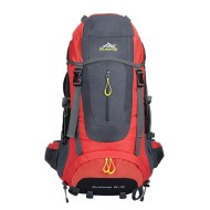 OEM Σακίδιο πλάτης ορειβατικό υπαίθριο αδιάβροχο 0621 65L+5L κόκκινο