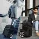 Σακίδιο πλάτης Τροχήλατο  52L Laptop 17” Matein 1003 μαύρο