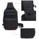 Τσαντάκι ώμου χιαστί crossbody Cardinal MT1102 μαύρο