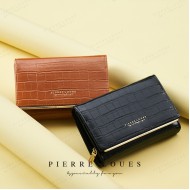 Γυναικείο πορτοφόλι Pierre Loues 13-53 μαύρο