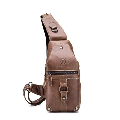 Δερμάτινο τσαντάκι body Bull Captain XB 130 καφέ Δερμάτινο τσαντάκι body Bull Captain XB 130 καφέ