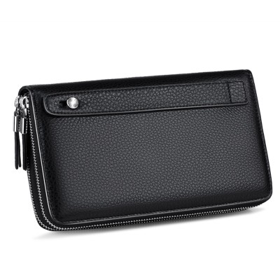 Δερμάτινο Ανδρικό πορτοφόλι William Polo 163(LARGE) black Δερμάτινο Ανδρικό πορτοφόλι William Polo 163(LARGE) black