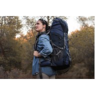 Σακίδιο πλάτης ορειβατικό υπαίθριο αδιάβροχο Cardinal 1788 70+5L σκούρο μπλέ