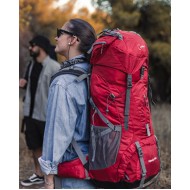 Σακίδιο πλάτης ορειβατικό υπαίθριο αδιάβροχο Cardinal 1788 70+5L  κόκκινο