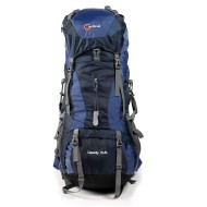 Σακίδιο πλάτης ορειβατικό υπαίθριο αδιάβροχο Cardinal 1788 70+5L σκούρο μπλέ