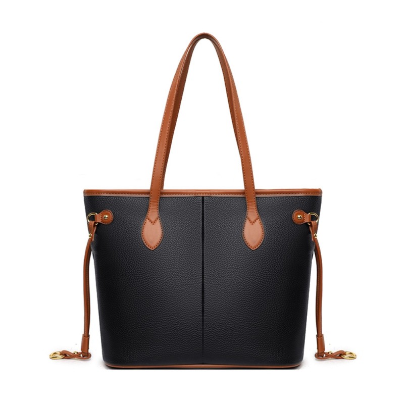 Δερμάτινη Γυναικεία Τσάντα Shopper  Ωμου Cardinal 190 black