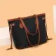 Δερμάτινη Γυναικεία Τσάντα Shopper  Ωμου Cardinal 190 black