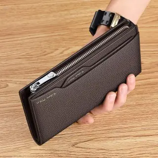 Δερμάτινο Ανδρικό πορτοφόλι William Polo 191469 brown Δερμάτινο Ανδρικό πορτοφόλι William Polo 191469 brown