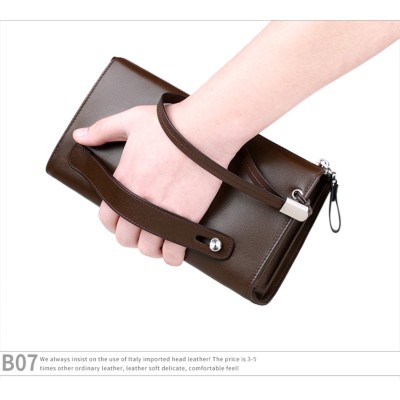 Δερμάτινο Ανδρικό πορτοφόλι William Polo 197 brown Δερμάτινο Ανδρικό πορτοφόλι William Polo 197 brown