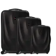 Βαλίτσες trolley (σέτ 3 τεμαχίων) Cardinal 2007 μαύρο