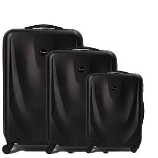 Βαλίτσες trolley (σέτ 3 τεμαχίων) Cardinal 2007 μαύρο