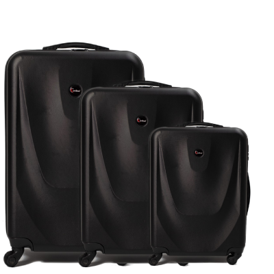 Βαλίτσες trolley (σέτ 3 τεμαχίων) Cardinal 2007 μαύρο Βαλίτσες trolley (σέτ 3 τεμαχίων) Cardinal 2007 μαύρο