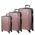 Βαλίτσες trolley (σέτ 3 τεμαχίων) Cardinal 2010 ροζ χρυσό