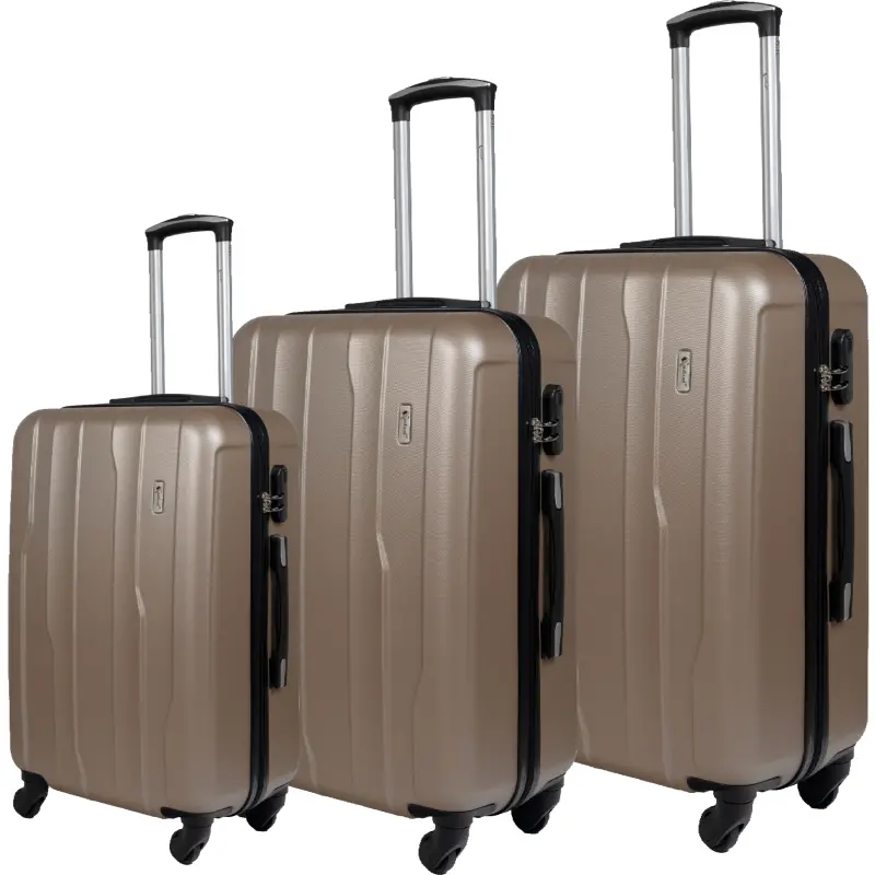Βαλίτσες trolley (σέτ 3 τεμαχίων) Cardinal 2012 σαμπανί