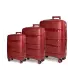 Βαλίτσες trolley (σέτ 3 τεμαχίων) Cardinal (PP) 2014 μπορντό