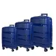 Βαλίτσες trolley (σέτ 3 τεμαχίων) Cardinal (PP) 2014 σκούρο μπλέ