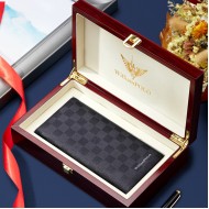 Δερμάτινο Ανδρικό πορτοφόλι William Polo 201502 black