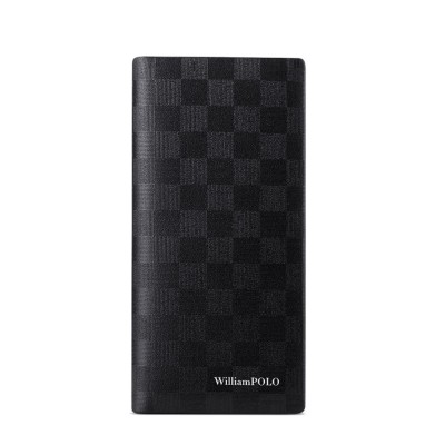 Δερμάτινο Ανδρικό πορτοφόλι William Polo 201502 black Δερμάτινο Ανδρικό πορτοφόλι William Polo 201502 black