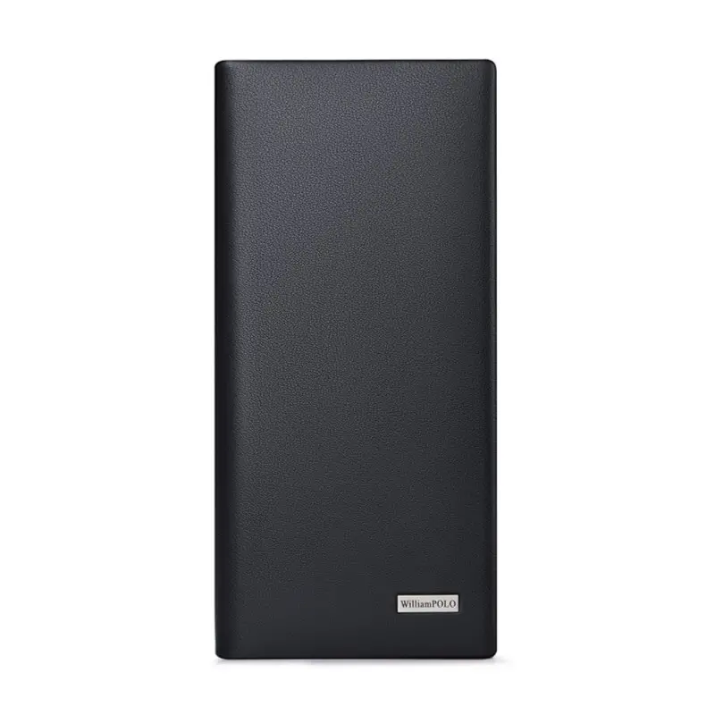 Δερμάτινο Ανδρικό πορτοφόλι William Polo 201538L black