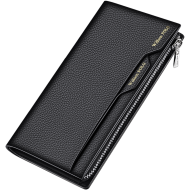 Δερμάτινο Ανδρικό πορτοφόλι William Polo 205255 black