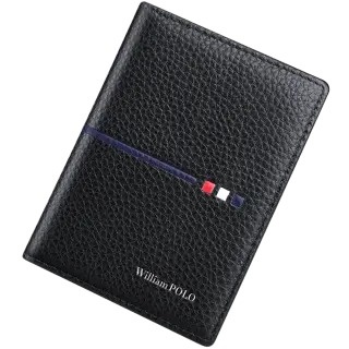 Δερμάτινη καρτοθήκη  William Polo 215269 black