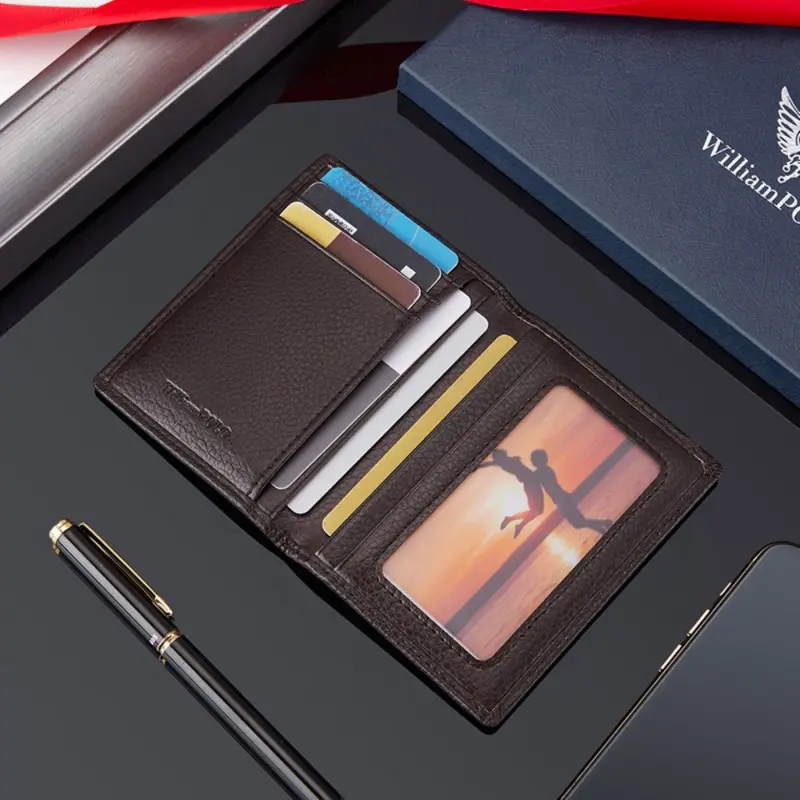 Δερμάτινη καρτοθήκη  William Polo 215269 black
