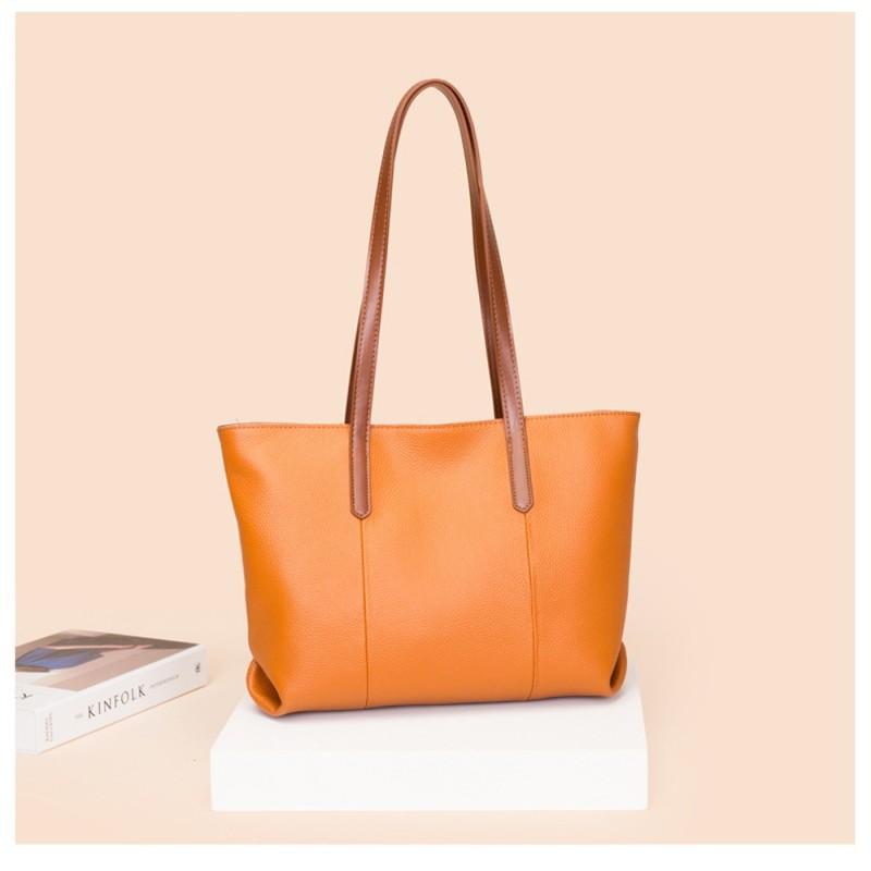 Δερμάτινη Γυναικεία Τσάντα Shopper  Ωμου Cardinal 21555 caramel