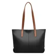 Δερμάτινη Γυναικεία Τσάντα Shopper  Ωμου Cardinal 21555 black