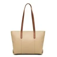 Δερμάτινη Γυναικεία Τσάντα Shopper  Ωμου Cardinal 21555 khaki