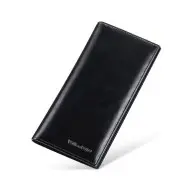 Δερμάτινο Ανδρικό πορτοφόλι William Polo 221620 black
