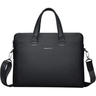 Δερμάτινος Χαρτοφύλακας  William Polo 223161 black