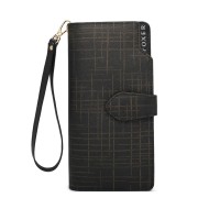 Γυναικείο δερμάτινο πορτοφόλι Foxer 253004F μαύρο