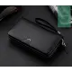 Δερμάτινο Ανδρικό πορτοφόλι William Polo 280 black Δερμάτινο Ανδρικό πορτοφόλι William Polo 280 black