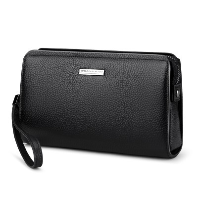 Δερμάτινο Ανδρικό πορτοφόλι William Polo 286 black Δερμάτινο Ανδρικό πορτοφόλι William Polo 286 black