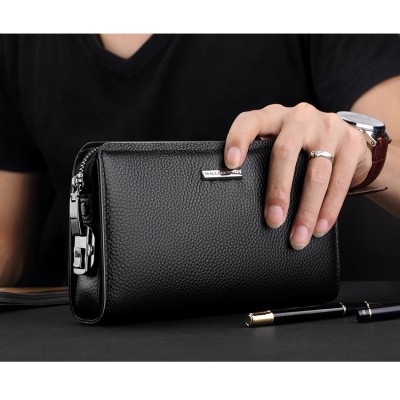 Δερμάτινο Ανδρικό πορτοφόλι William Polo 286 black Δερμάτινο Ανδρικό πορτοφόλι William Polo 286 black