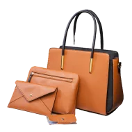 Γυναικείο σετ τσάντας χιαστί/ώμου Cardinal 307 brown